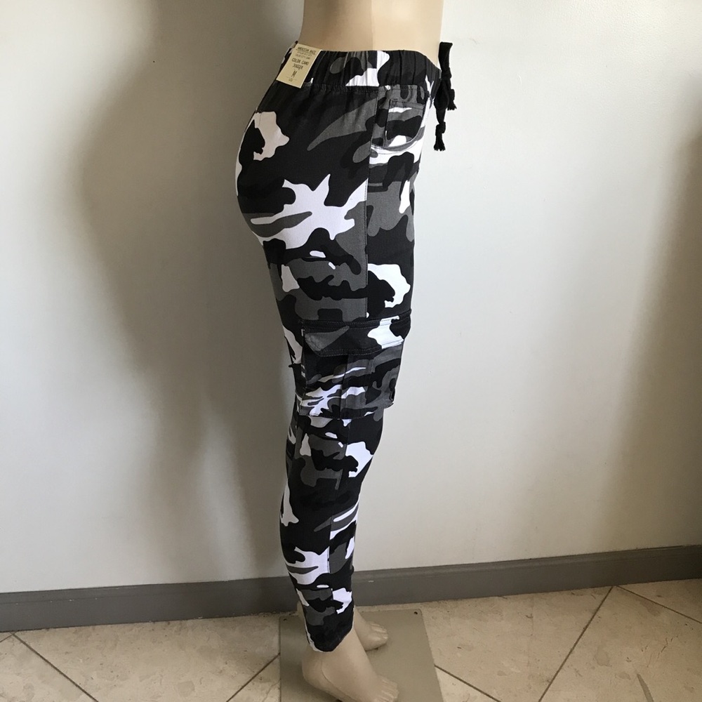 Grey Camo Joggers - Picture 2 of 4